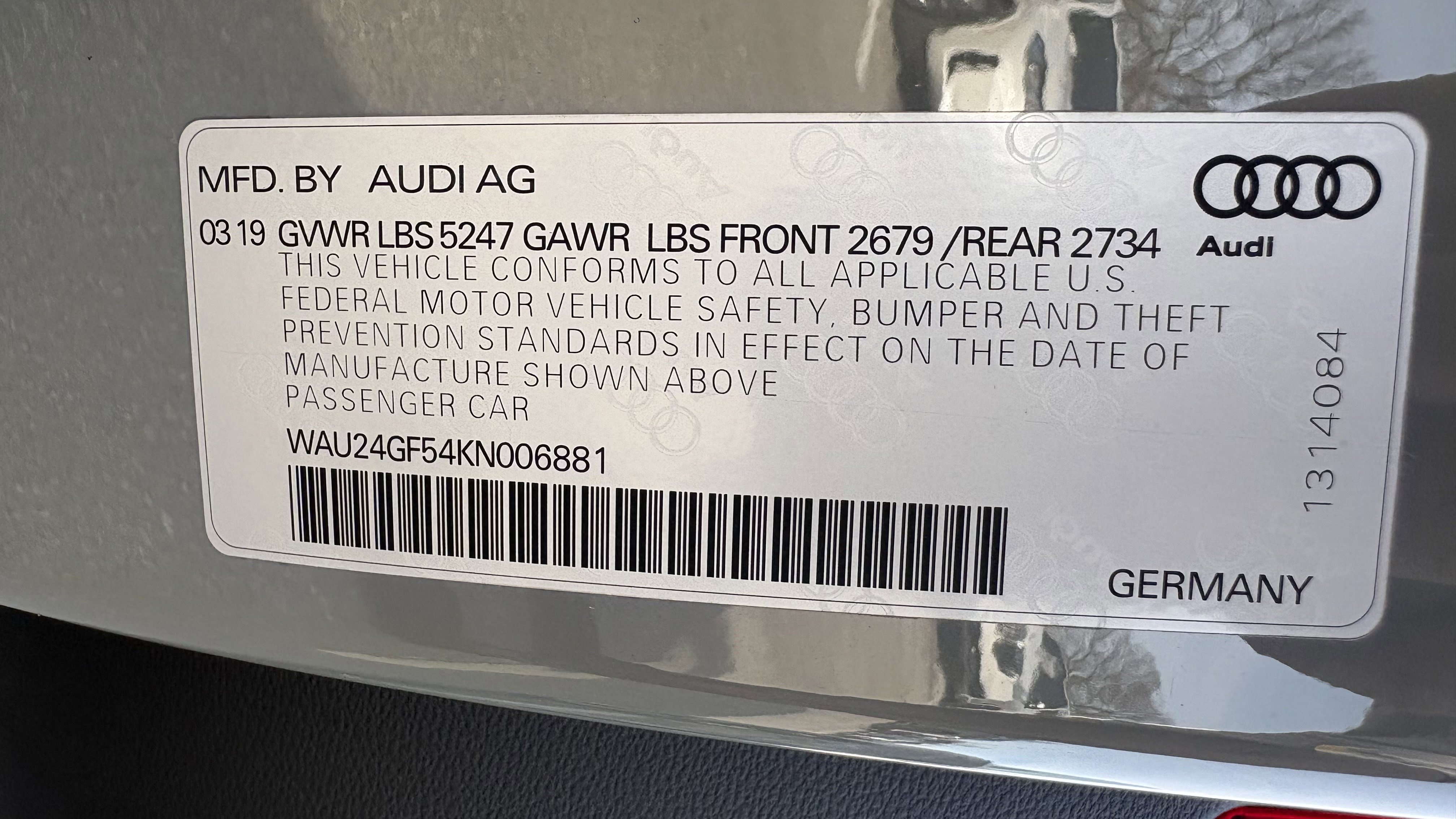 Used 2019 Audi S5 Prestige w/ S Sport Package image 34