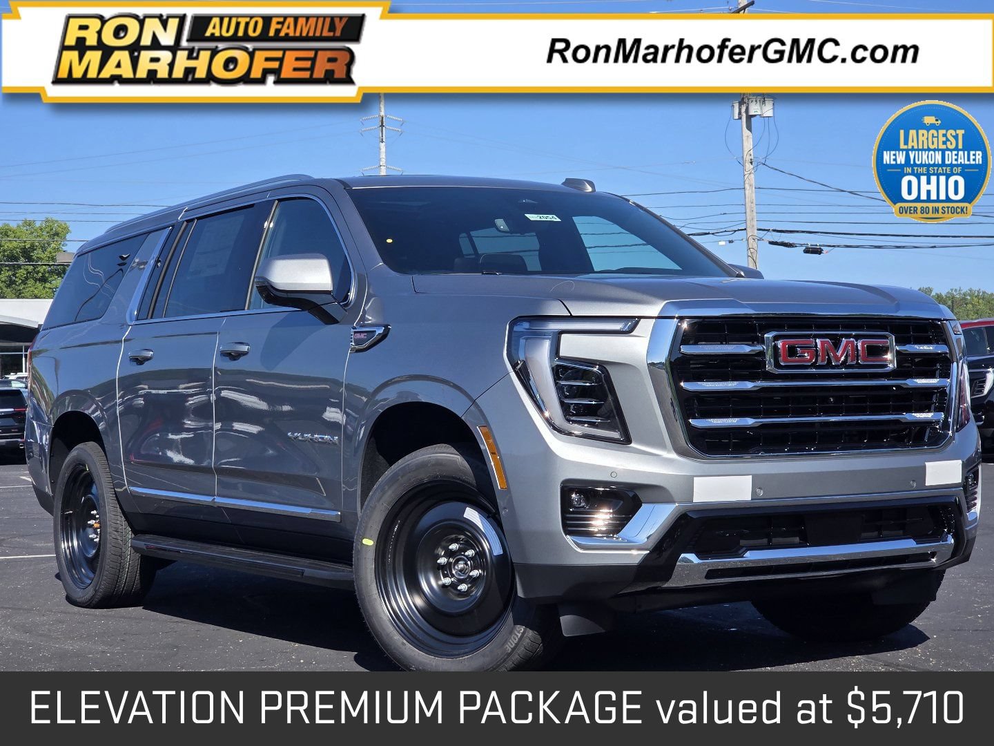New 2026 GMC Yukon XL Elevation w/ Elevation Premium Package AWD/4WD 360° Tour