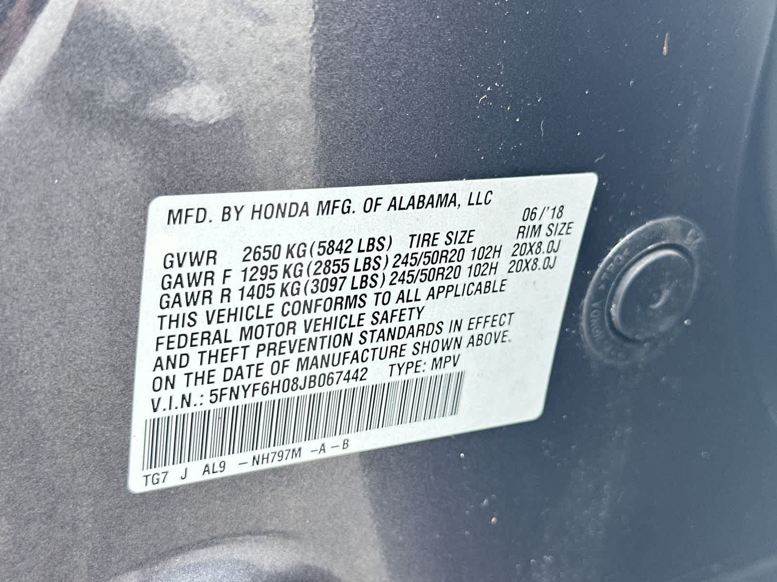 Used 2018 Honda Pilot Elite image 22