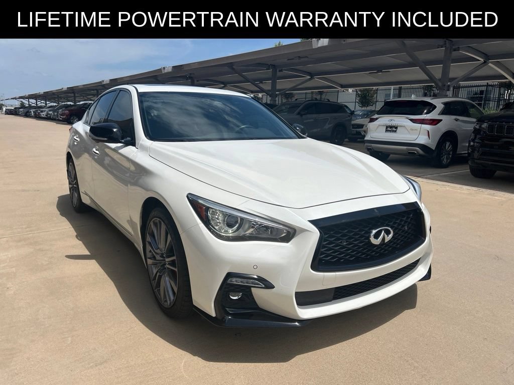 Certified 2022 INFINITI Q50 Red Sport 400 AWD/4WD video 1