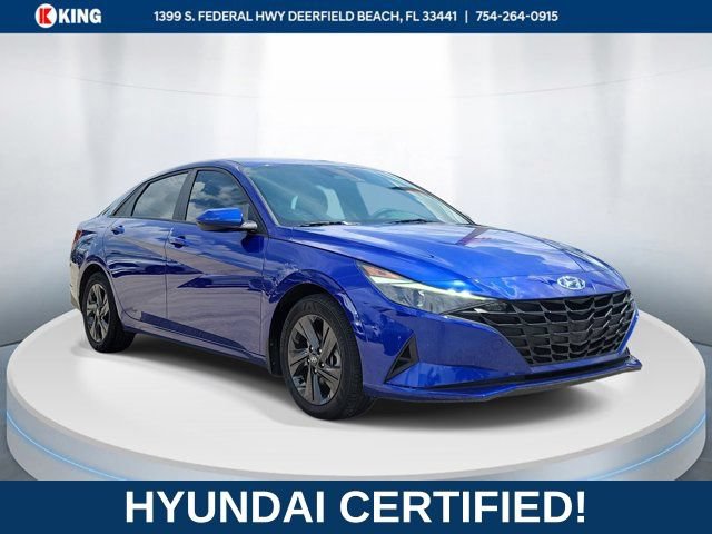 Certified 2023 Hyundai Elantra SEL