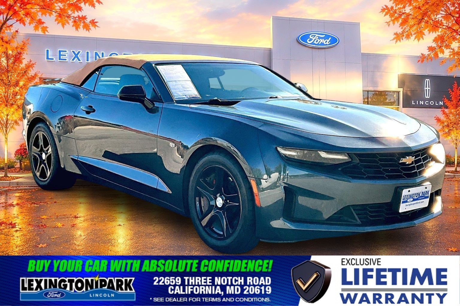 Used 2020 Chevrolet Camaro LT