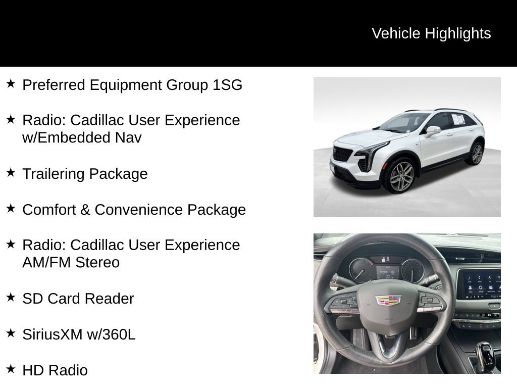 Certified 2023 Cadillac XT4 Sport w/ Sun And Sound Package AWD/4WD image 9