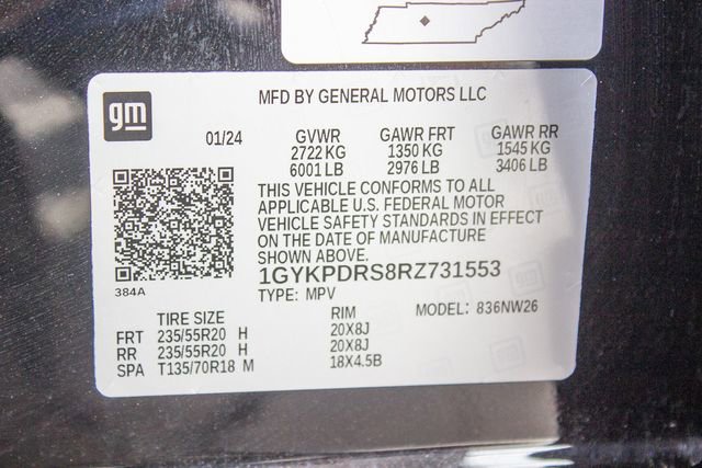 Certified 2024 Cadillac XT6 Premium Luxury w/ LPO, Floor Liner Package image 39