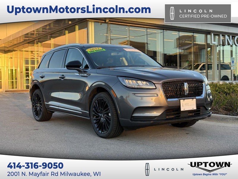 Certified 2022 Lincoln Corsair AWD w/ Premium Package