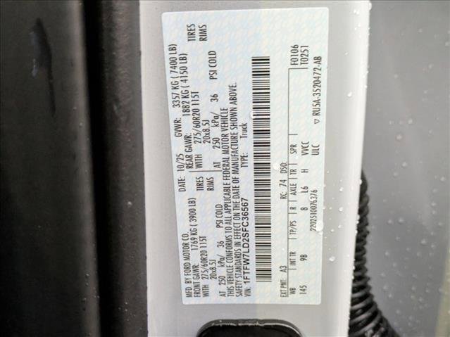 New 2025 Ford F150 Platinum w/ Equipment Group 702A High image 19