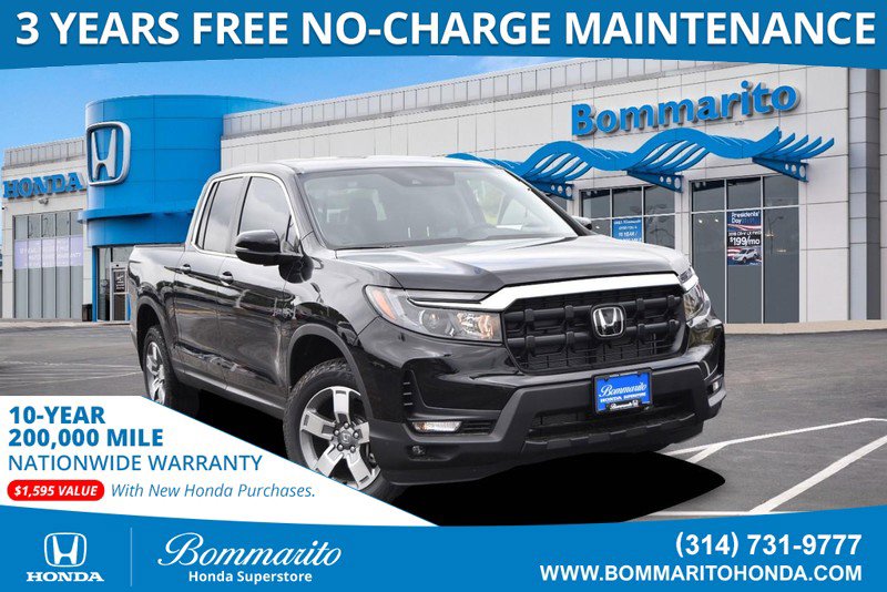 New 2025 Honda Ridgeline RTL