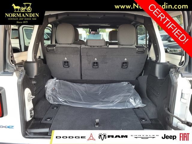 Certified 2025 Jeep Wrangler Unlimited Sport S 4xe AWD/4WD image 19