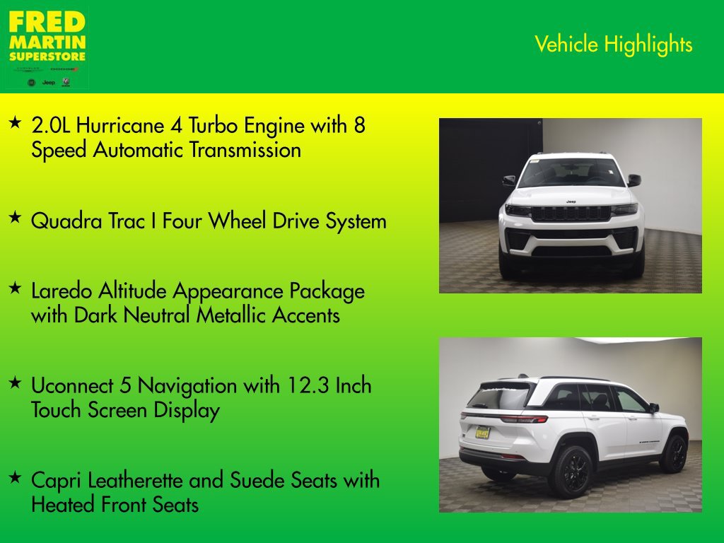 New 2026 Jeep Grand Cherokee Altitude AWD/4WD image 8