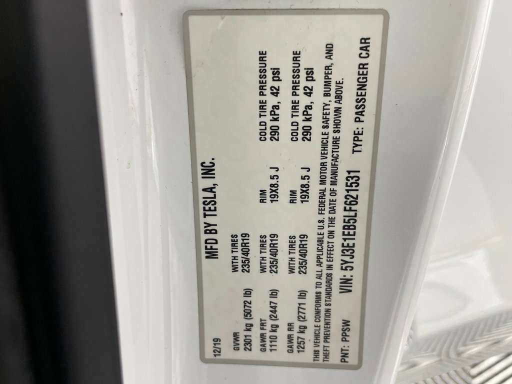 Used 2020 Tesla Model 3 Long Range image 28