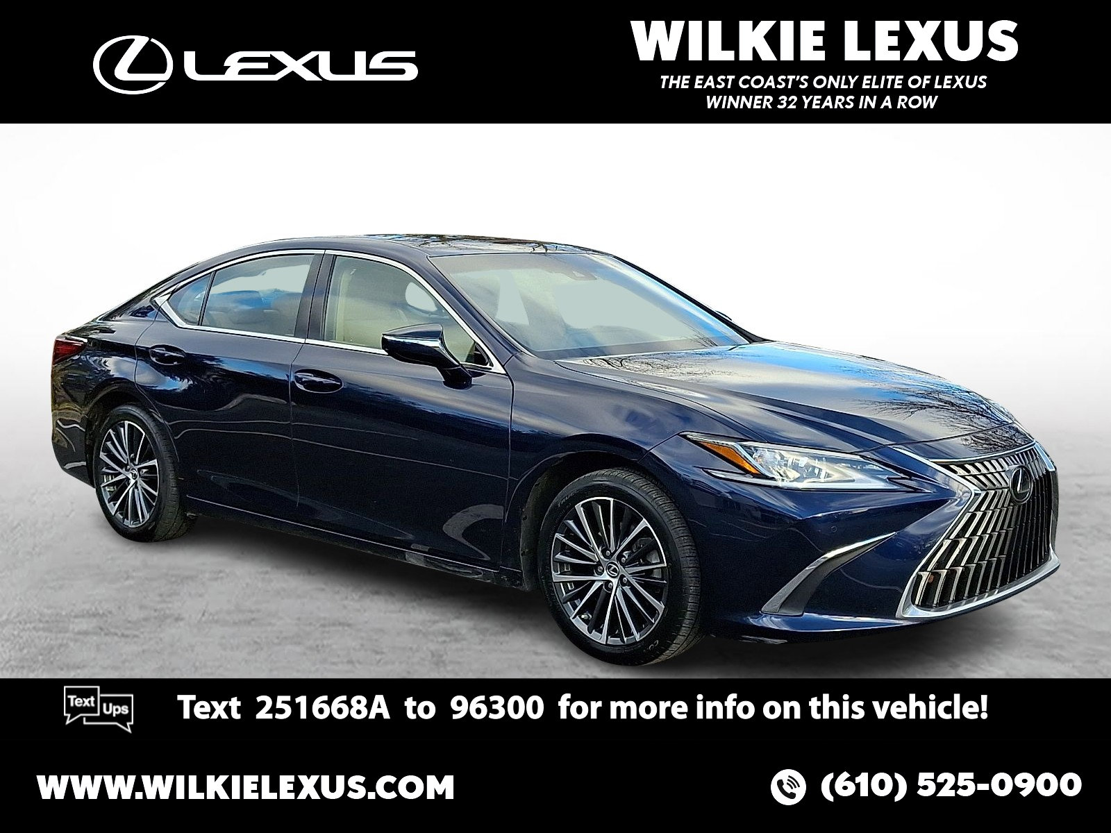 Certified 2023 Lexus ES 350 w/ Premium Package