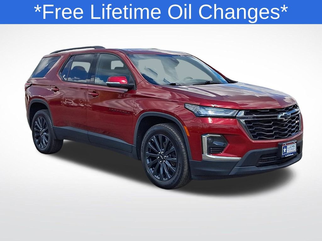 Used 2022 Chevrolet Traverse RS w/ LPO, Floor Liner Package AWD/4WD image 1