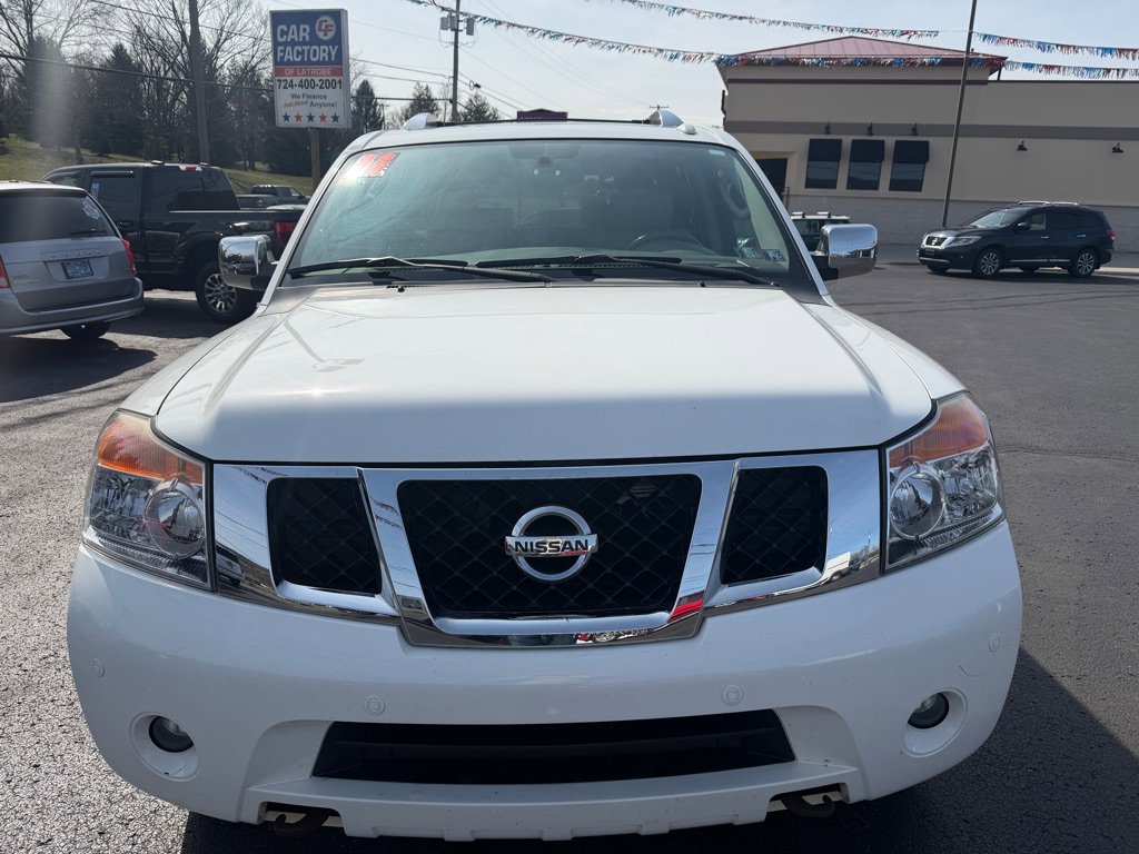 Used 2011 Nissan Armada Platinum w/ 2nd Row Captain Seat Pkg image 2