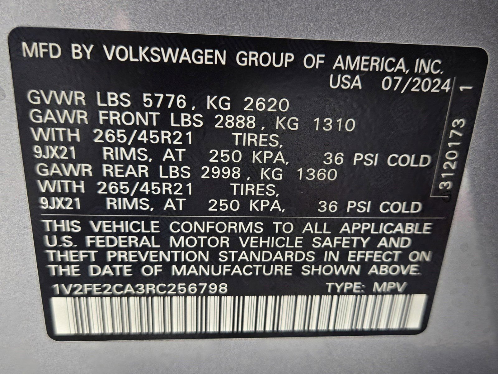 Used 2024 Volkswagen Atlas Cross Sport SEL Premium R-Line AWD/4WD image 21