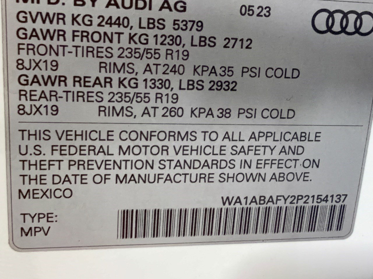 Used 2023 Audi Q5 2.0T Premium w/ Convenience Package AWD/4WD image 32