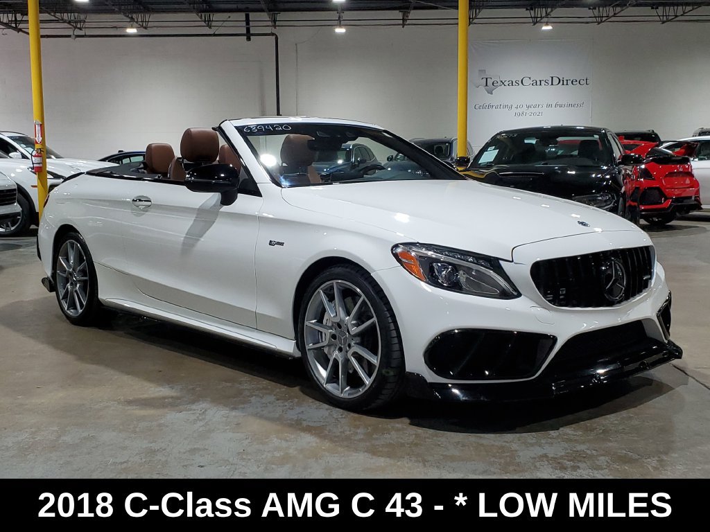 Used 2018 Mercedes-Benz C 43 AMG 4MATIC Cabriolet image 3