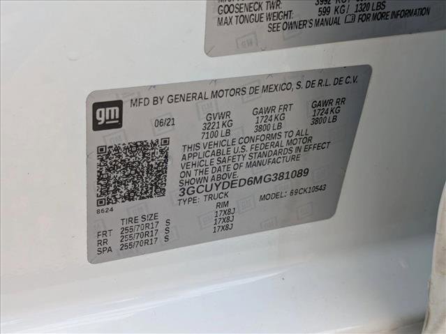 Used 2021 Chevrolet Silverado 1500 LT AWD/4WD image 24