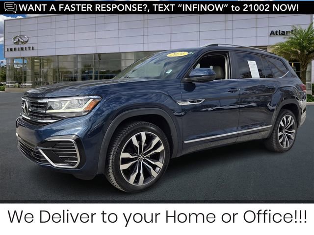 Used 2021 Volkswagen Atlas SEL R-Line image 1