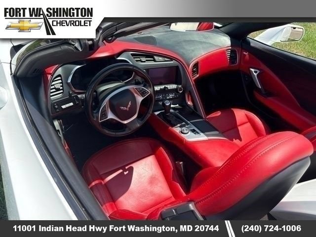 Certified 2014 Chevrolet Corvette Stingray Convertible w/ 3LT Preferred Equipment Group RWD image 6