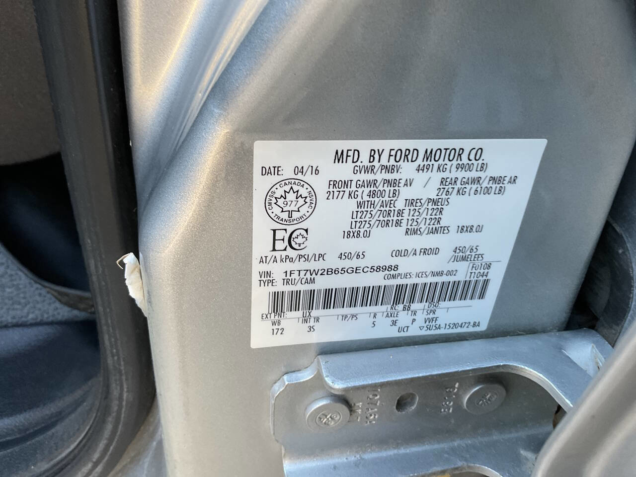 Used 2016 Ford F250 XLT w/ XTR Plus Package image 19