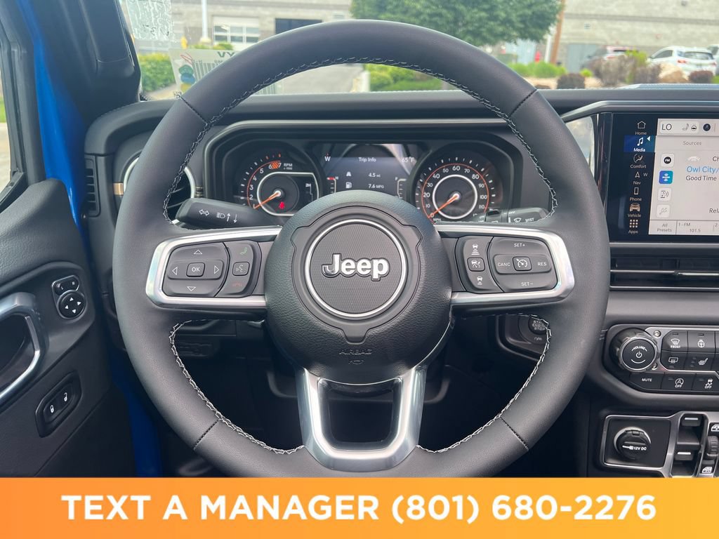 New 2026 Jeep Wrangler Unlimited Sahara w/ Whitecap Package AWD/4WD image 14