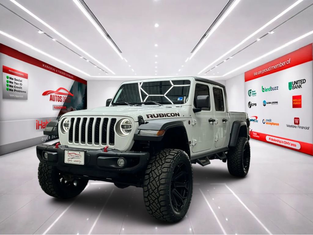Used 2021 Jeep Gladiator Rubicon w/ Uconnect 4C Nav & Sound Group AWD/4WD image 4