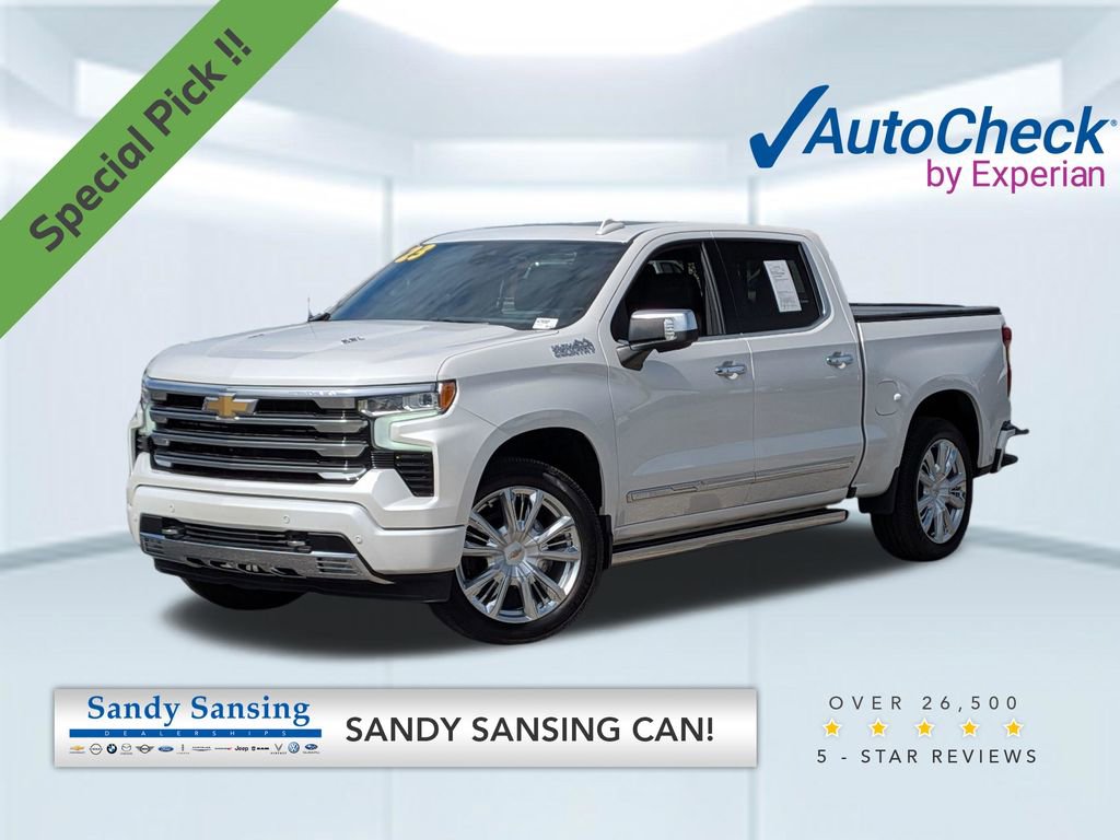 Used 2023 Chevrolet Silverado 1500 High Country w/ High Country Premium Package AWD/4WD image 1