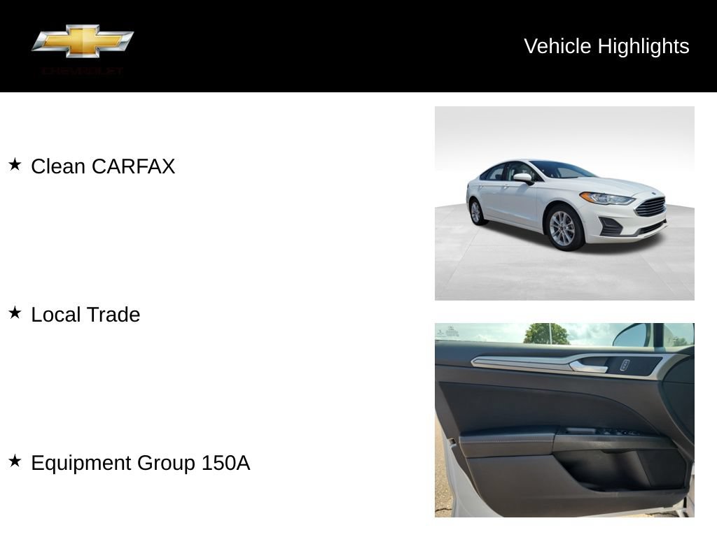 Used 2020 Ford Fusion SE FWD image 17