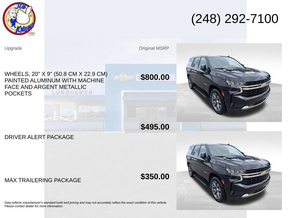 Used 2023 Chevrolet Tahoe LS w/ Driver Alert Package AWD/4WD image 5