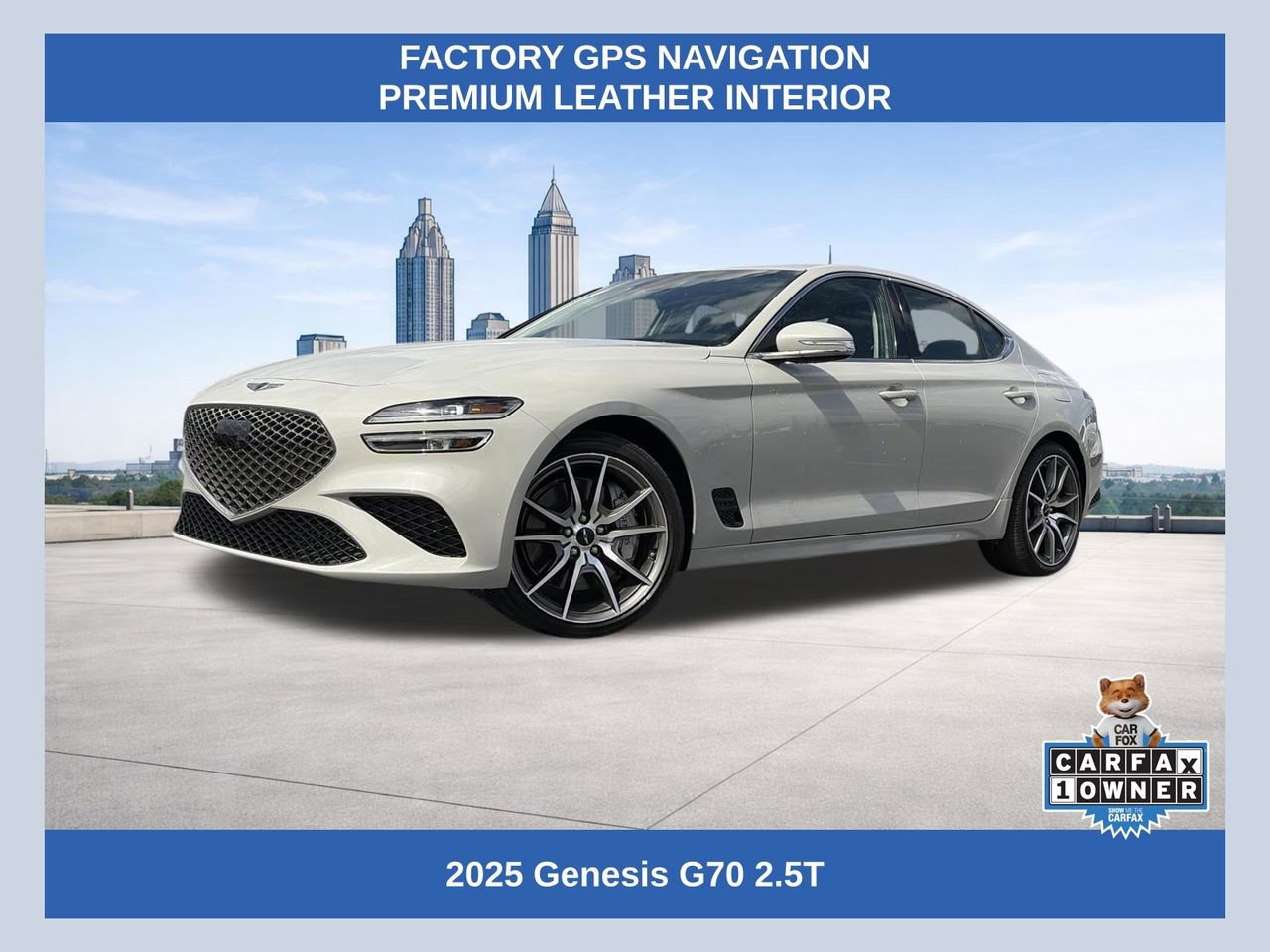 Used 2025 Genesis G70 2.5T image 1