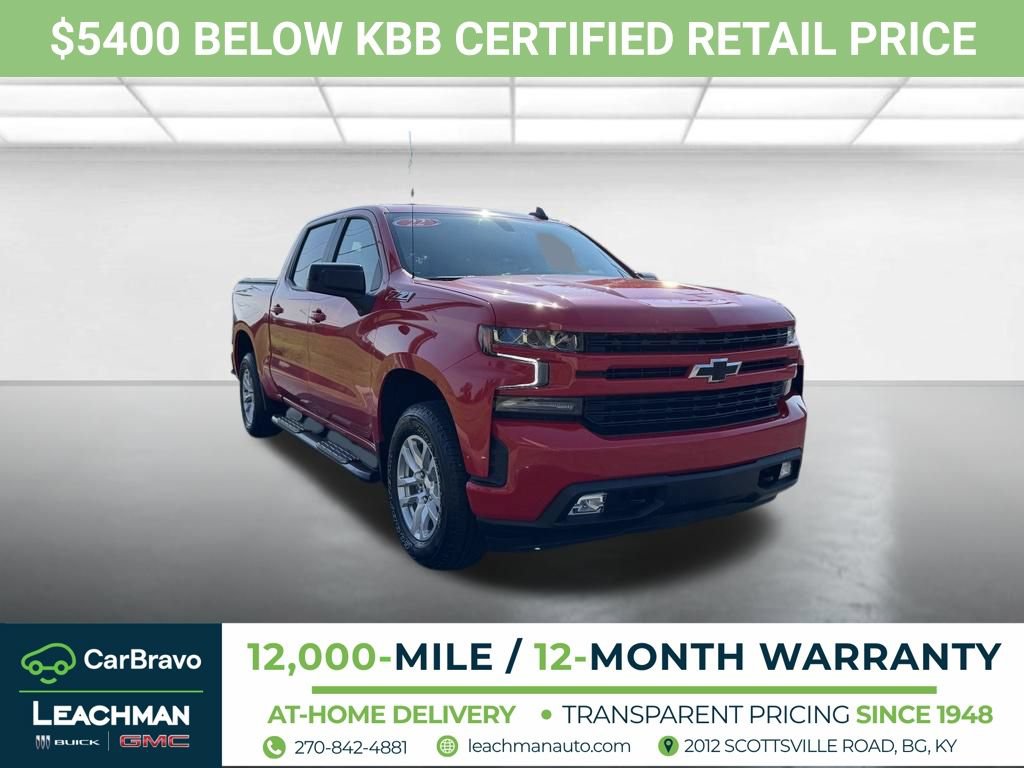 Certified 2022 Chevrolet Silverado 1500 RST w/ Z71 Off-Road Package AWD/4WD image 1
