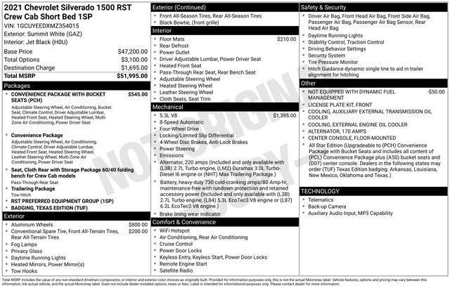 Used 2021 Chevrolet Silverado 1500 RST AWD/4WD image 28