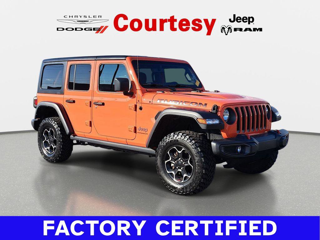 Certified 2023 Jeep Wrangler Unlimited Rubicon w/ Cold Weather Group