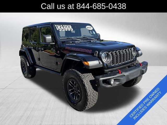 Certified 2025 Jeep Wrangler Unlimited Rubicon AWD/4WD image 3