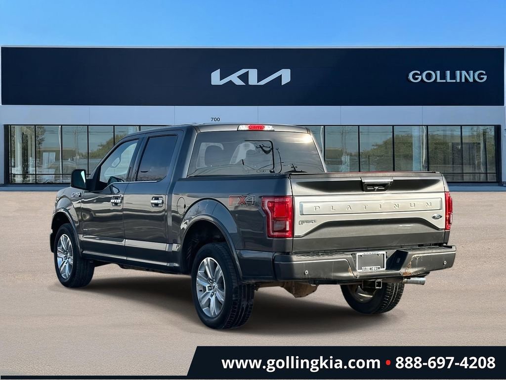 Used 2017 Ford F150 Platinum w/ Equipment Group 701A Luxury AWD/4WD image 4