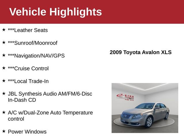 Used 2009 Toyota Avalon XLS image 3