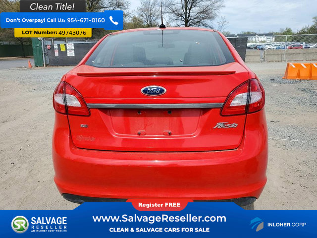 Used 2012 Ford Fiesta SE FWD image 8