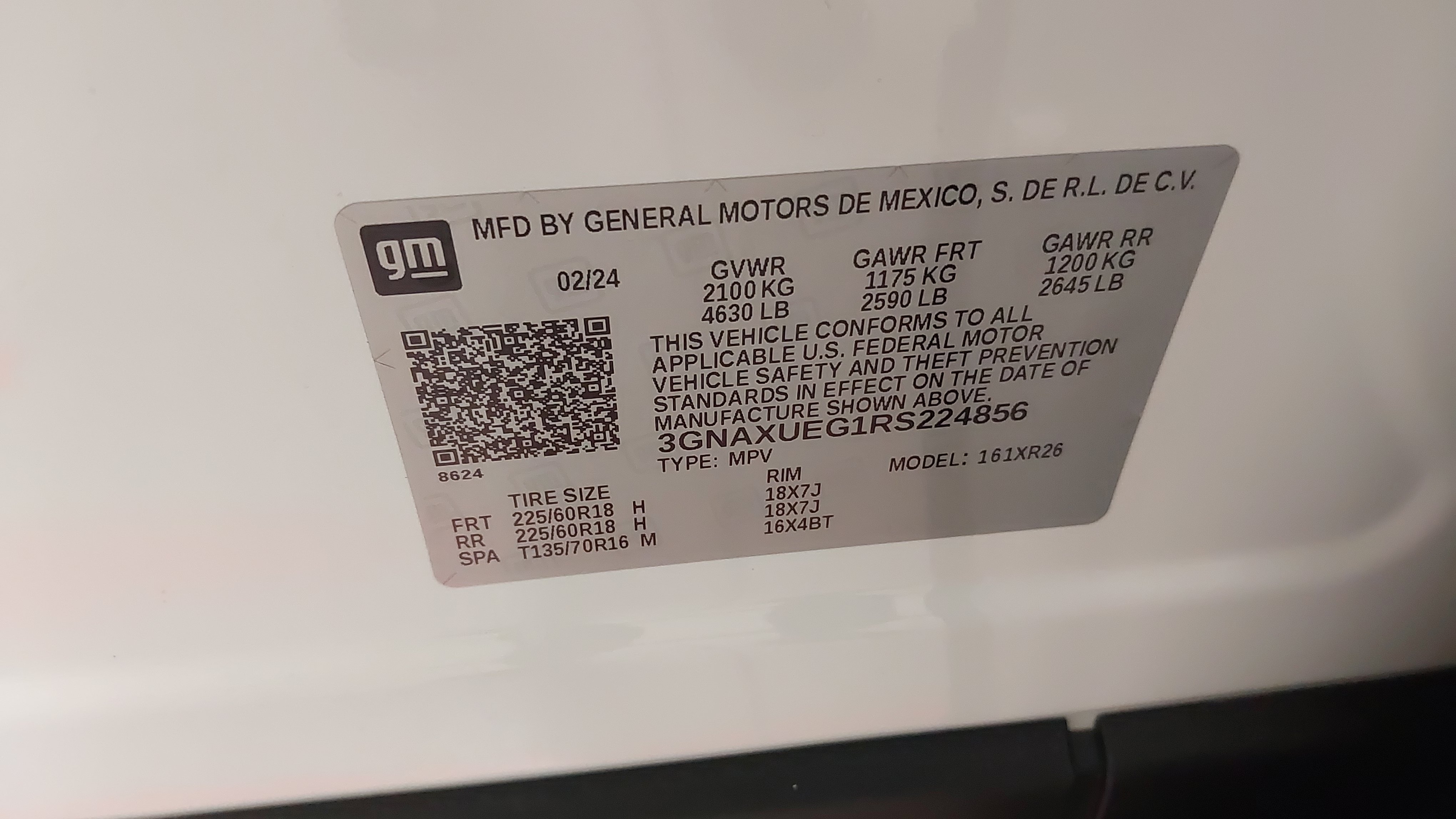 Used 2024 Chevrolet Equinox LT AWD/4WD image 34
