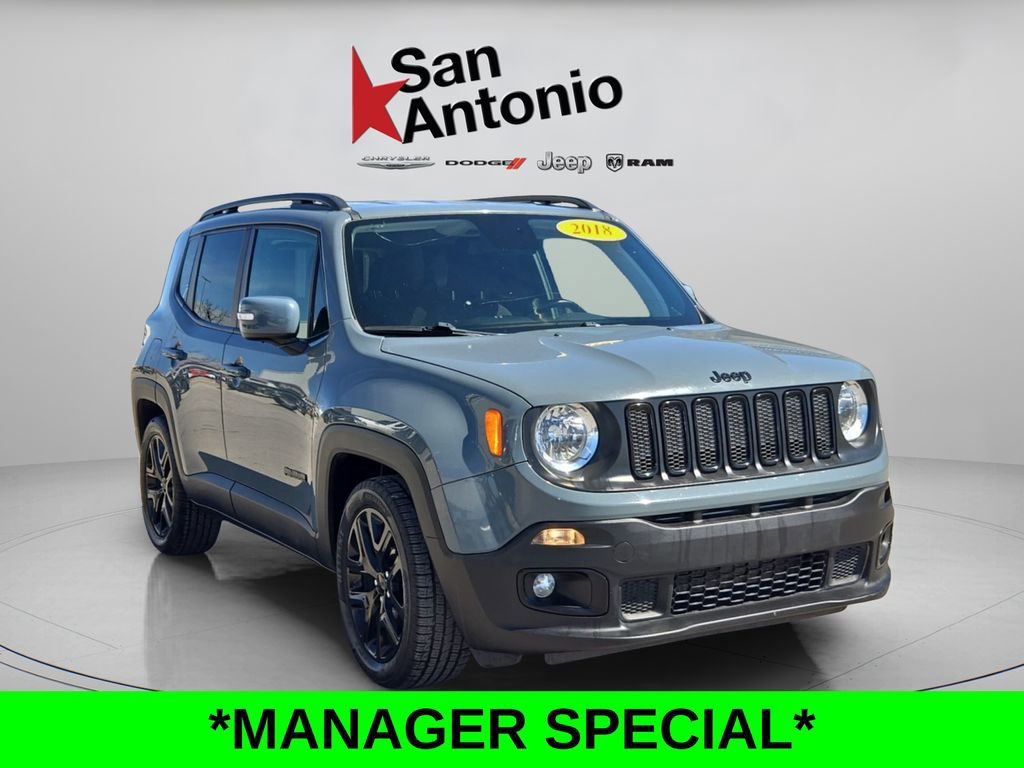 Used 2018 Jeep Renegade Altitude w/ UConnect 8.4 Nav Group image 2