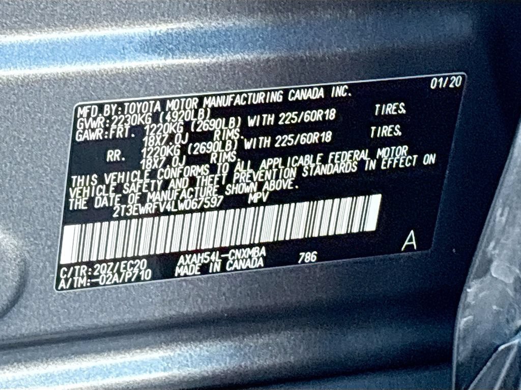 Used 2020 Toyota RAV4 XSE w/ XSE Grade Weather Package AWD/4WD image 35