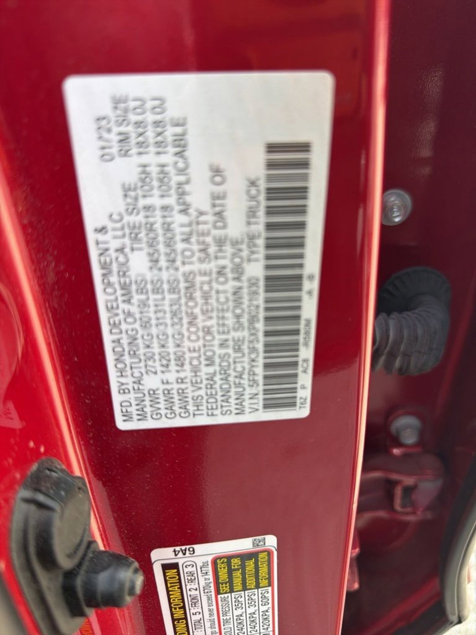 Used 2023 Honda Ridgeline RTL image 13
