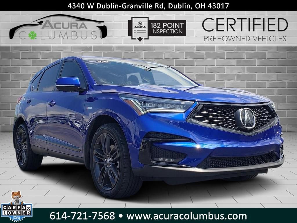 Certified 2019 Acura RDX A-Spec