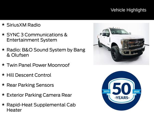 Used 2019 Ford F250 Lariat w/ Lariat Ultimate Package image 11