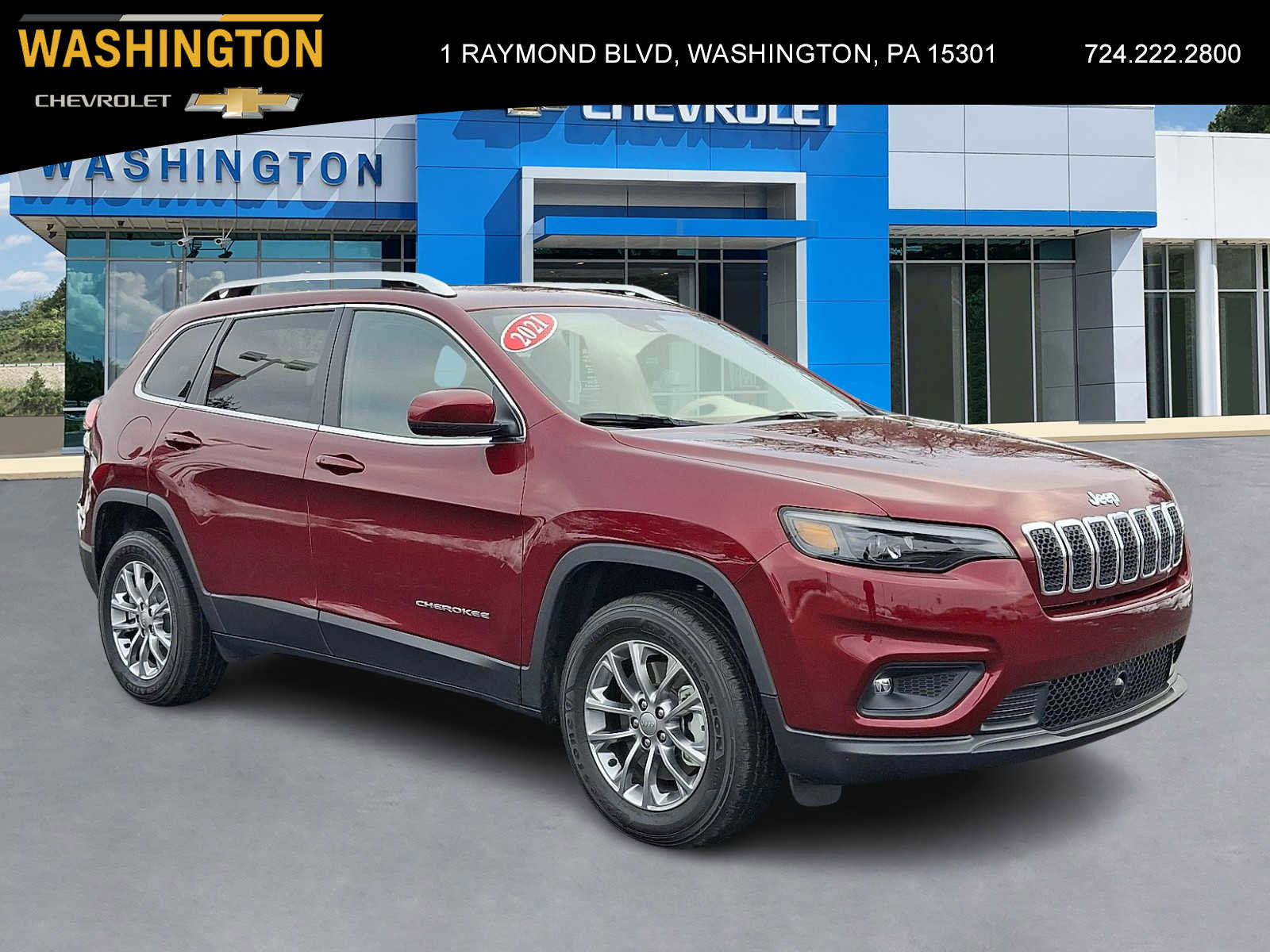 Used 2021 Jeep Cherokee Latitude Lux w/ Comfort/Convenience Group image 1