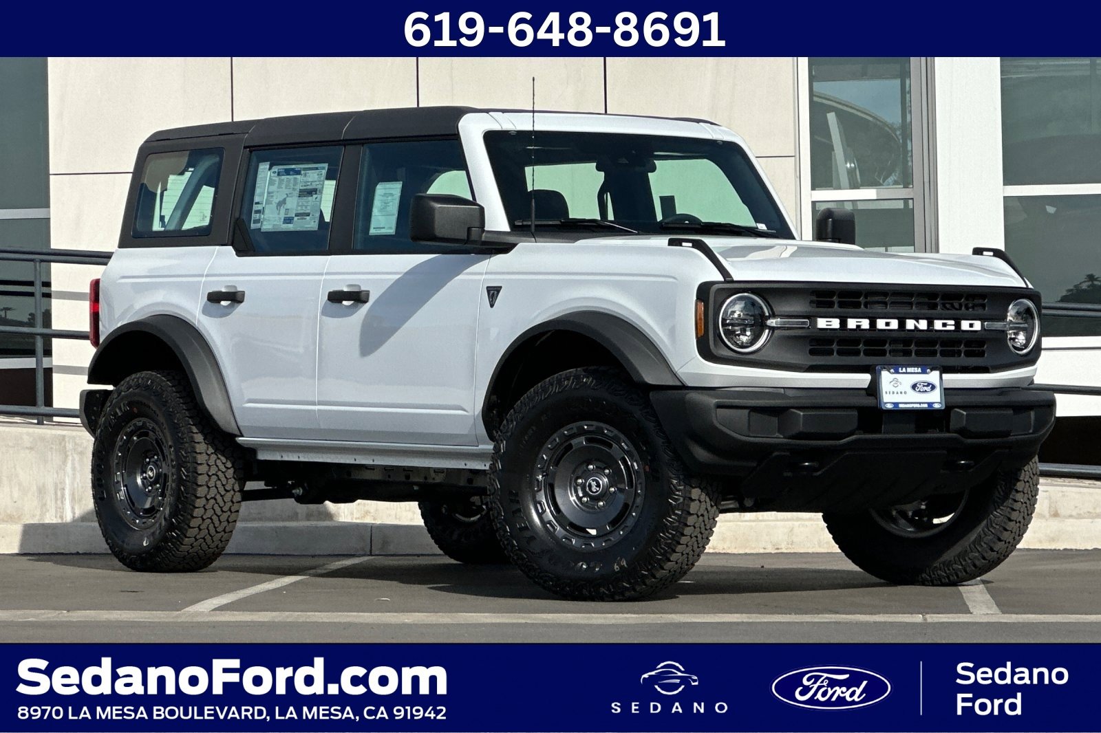 New 2025 Ford Bronco 4-Door w/ Sasquatch Package