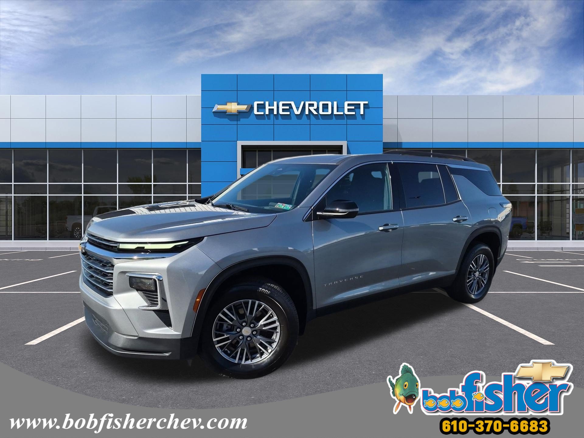 Certified 2026 Chevrolet Traverse LT w/ LPO, Floor Liner Package AWD/4WD image 1