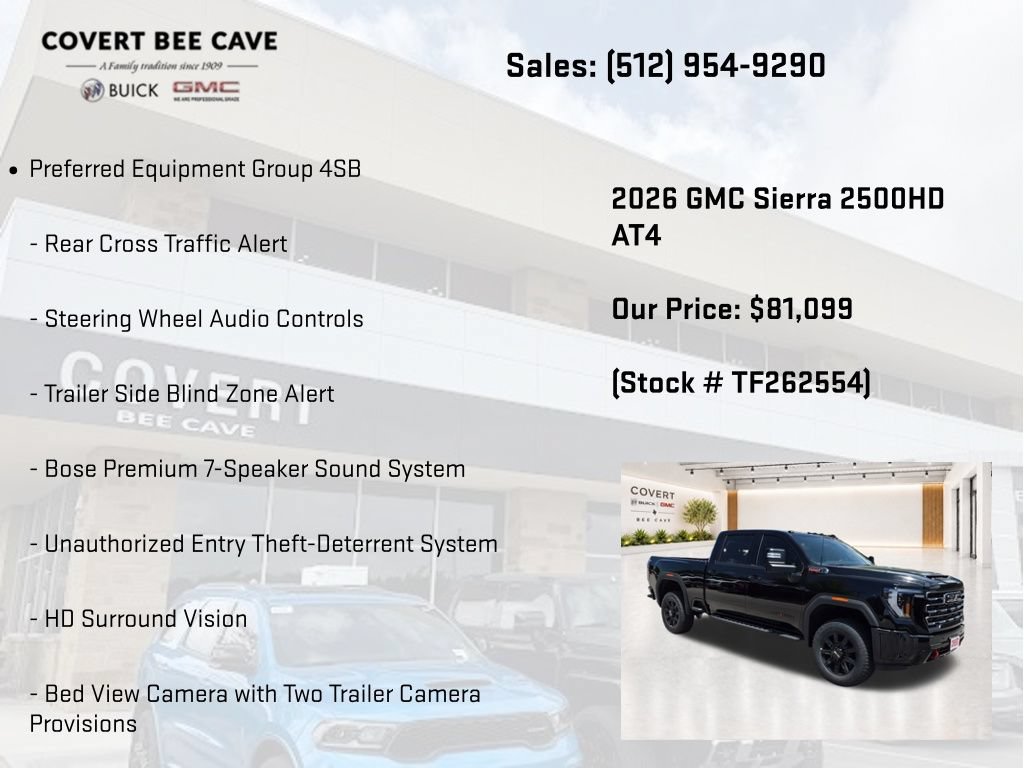 New 2026 GMC Sierra 2500 AT4 w/ AT4 Premium Plus Package AWD/4WD image 31
