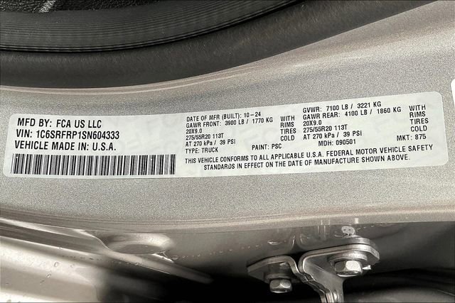 New 2025 RAM 1500 Laramie image 14