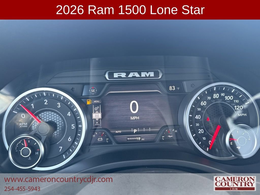 New 2026 RAM 1500 Lone Star AWD/4WD image 9