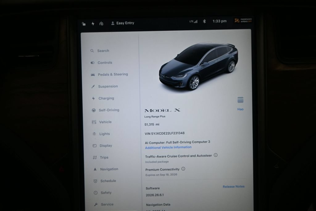 Used 2020 Tesla Model X Long Range AWD/4WD image 14